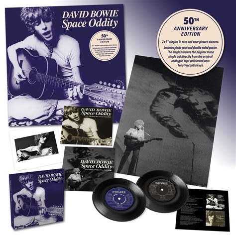 Space Oddity 50th anniversary 2 x 7" vinyl box with TV remixes — David ...