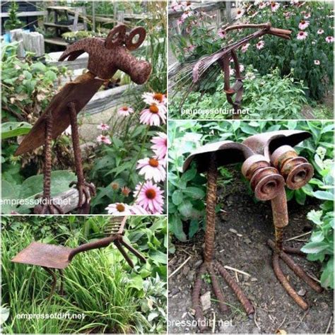 Rusty Garden Junk Art Ideas Gallery - Empress of Dirt