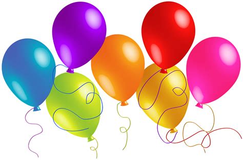 Happy Birthday Balloons PNG Transparent Images | PNG All