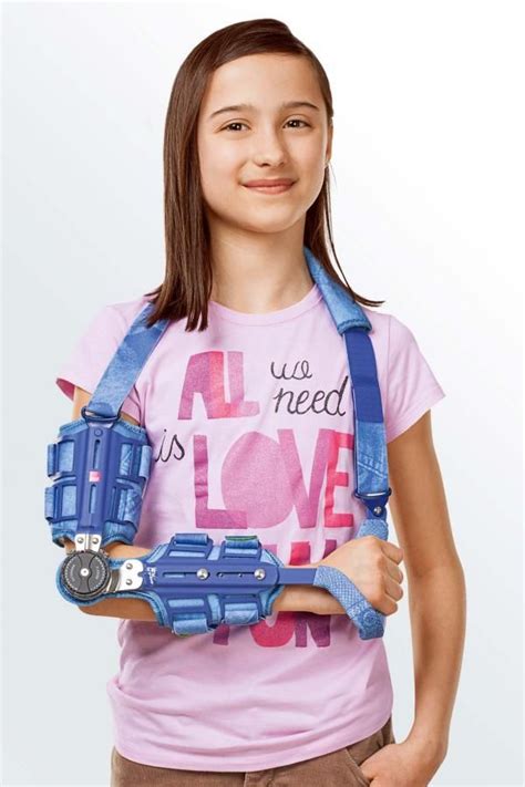 Epico ROM kidz - The paediatric Epico ROM Kidz elbow orthosis has lightweight bi-lateral ...