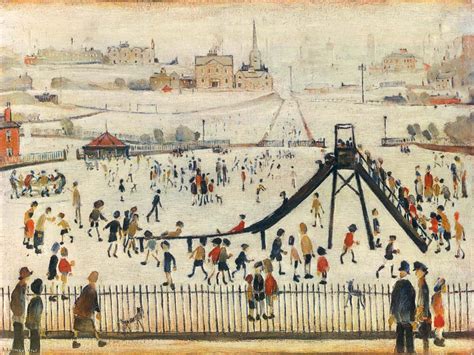 Childrens Playground Art Print by L.S. Lowry | King & McGaw