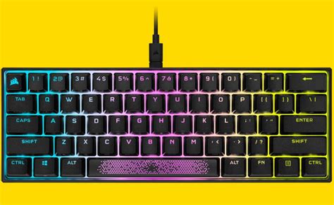 Corsair K65 RGB Mini 60% Mechanical Gaming Keyboard Review | eTeknix