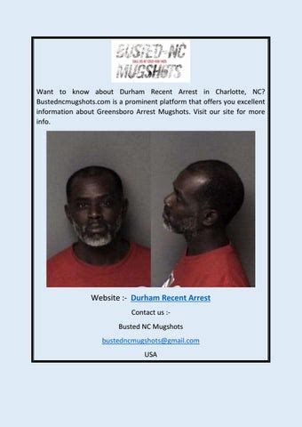 Greensboro Arrest Mugshots | Bustedncmugshots.com by bustedncmugshots - Issuu