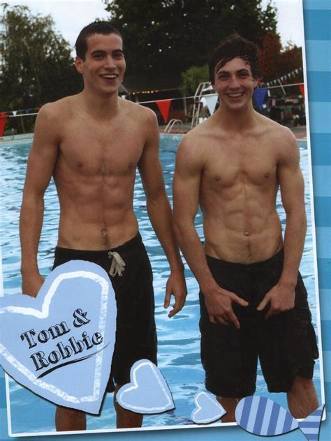 Tom and Robbie from Angus, Thongs and Perfect Snogging