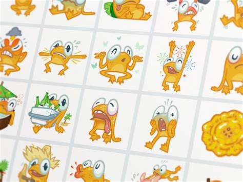 iMessage Stickers by Carlos Rocafort IV on Dribbble