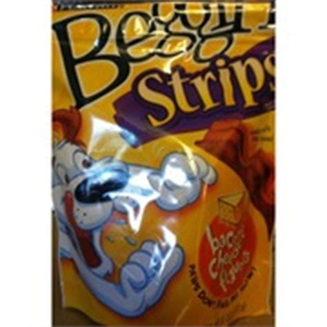 Beggin' Strips Dog Snacks, Bacon & Cheese Flavors: Calories, Nutrition Analysis & More | Fooducate