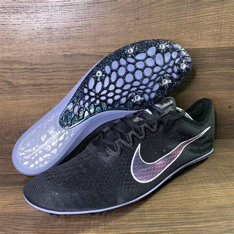 Nike Zoom Victory 3 Track Spikes Black Indigo Fog... - Depop