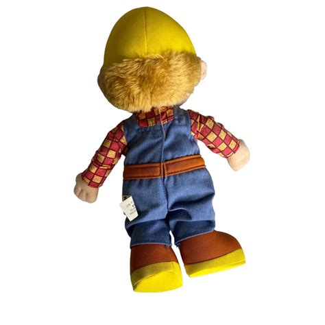 Vintage 2001 Hasbro Bob the Builder Talking Plush Doll 10 - Etsy