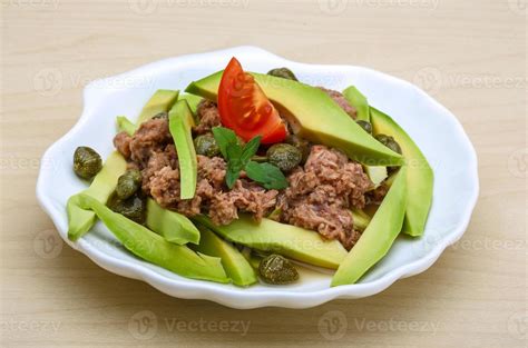 Tuna and avocado 8510531 Stock Photo at Vecteezy