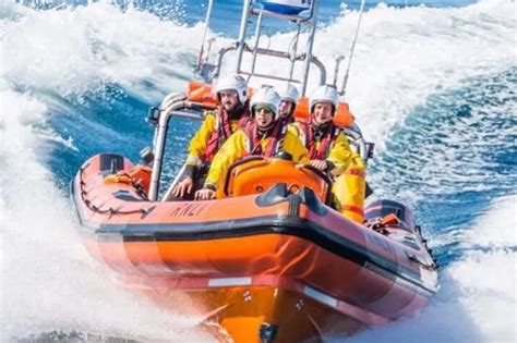 Penlee lifeboat crew rush from their beds after Coastguard presses the ...