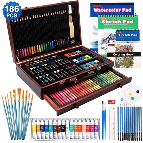 Shop 186 Piece Deluxe Art Set, Shuttle Art Ar at Artsy Sister. | Art ...