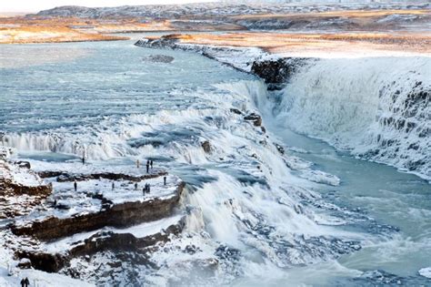 Gullfoss waterfall stock image. Image of river, natural - 18819455