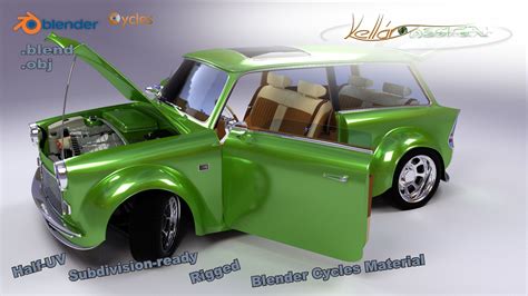 Placid's custom car Free 3D Model - .blend - Free3D