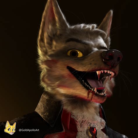 Mr Wolf by GoldApolloArt on DeviantArt