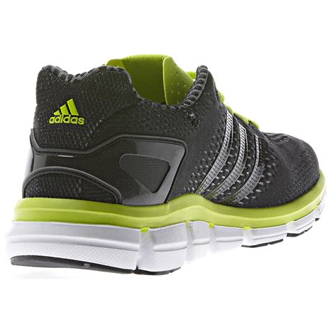 Adidas Mens ClimaCool Ride Running Shoes - Black/Solar-Slime - Tennisnuts.com