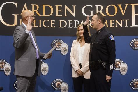 Garden Grove swears in new Chief of Police - Behind the Badge