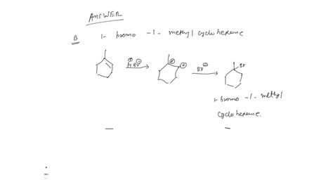 SOLVED: Predict the major product of the reaction of 1 ...