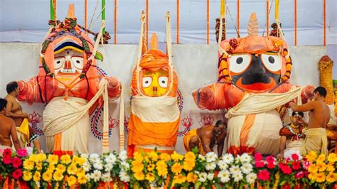 Jagannath Puri temple decked-up on Snana Purnima, preparations in full ...