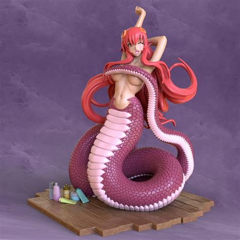 Miia from Monster Musume fan art by OXO3D : r/anime