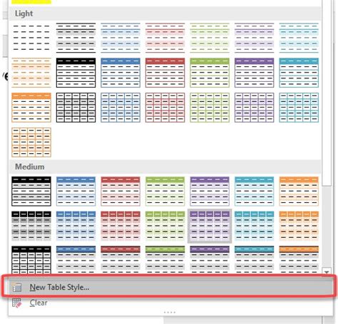 Excel Table: Styles | MyExcelOnline