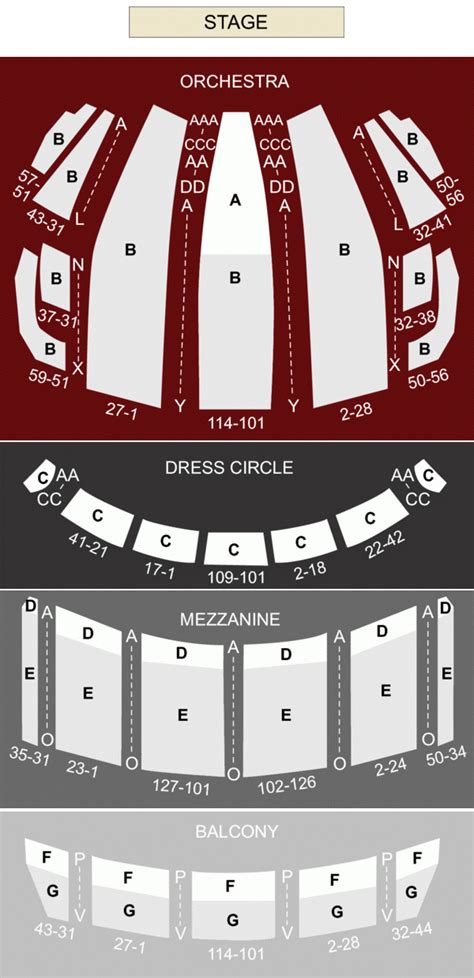 Boston Ballet Seating Chart | Brokeasshome.com