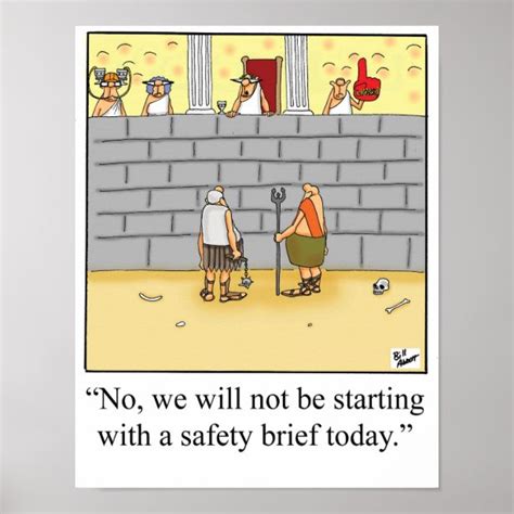 Funny Safety Posters & Prints | Zazzle