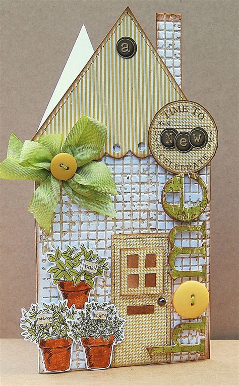 Ideas For Handmade New Home Card