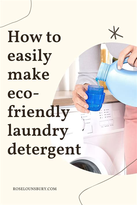 How to make eco-friendly laundry detergent in 10 minutes - Rose Lounsbury