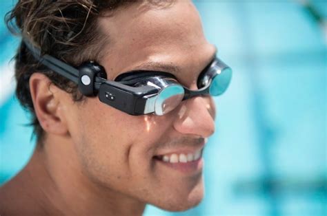 Augmented Reality Goggles to Monitor Swimmers’ Heart Rate