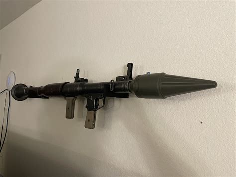RPG-7 Wall Mount (Hanger) by Andrew Nelson | Download free STL model | Printables.com