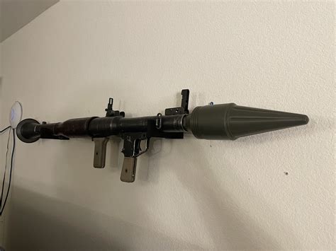 RPG-7 Wall Mount (Hanger) by Andrew Nelson | Download free STL model ...