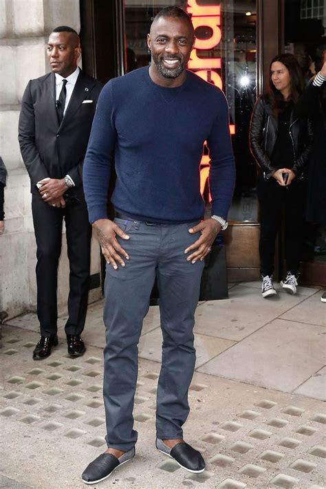 The Idris Elba Lookbook | Black men fashion casual, Idris elba style ...