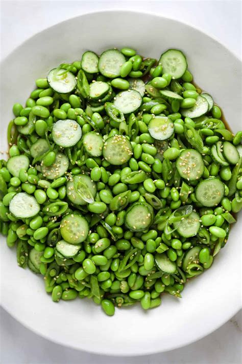 Easy Edamame Salad - Craving California