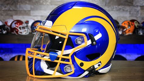 Los Angeles Rams: 2022 Outdoor Helmet Officially Licensed NFL Outdoor Graphic ...