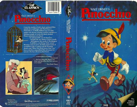 Pinocchio (1940) : r/VHScoverART