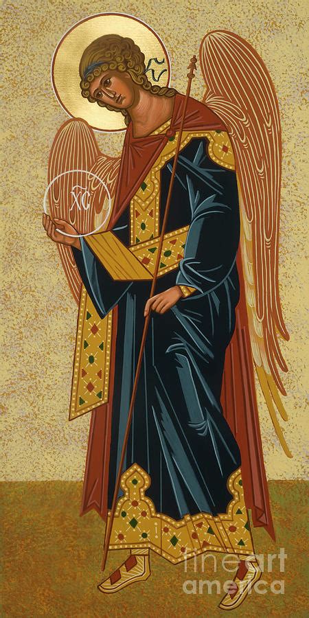 St. Gabriel Archangel - JCAGB Painting by Joan Cole - Pixels