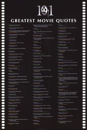 101 Greatest Movie Quotes | Best movie quotes, Movie quote prints, Movie quotes