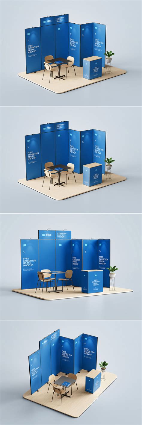 Free Booth Exhibition Mockup | Mockuptree