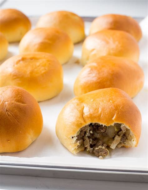 Bierock (Runza) Recipe, How to Make Bierocks | Baker Bettie