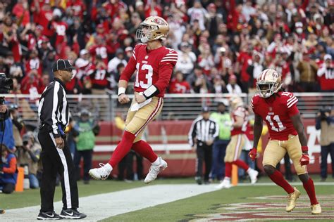 49ers QB Purdy dealing with injury after winning 1st start - The San ...