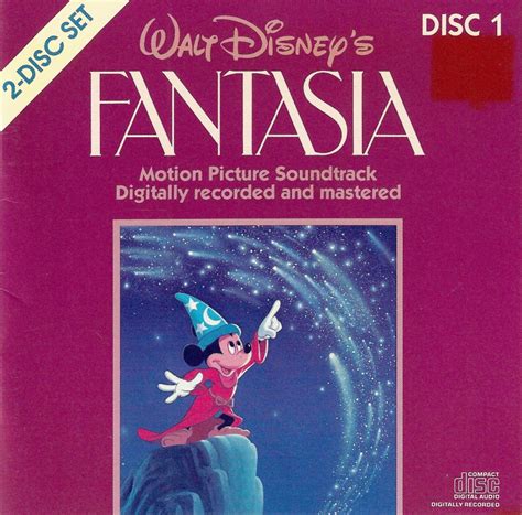 Original Motion Film Soundtrack : Fantasia (Walt Disney) 1940 Remastered 1984 Music by Leopold ...