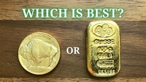 Gold Coins Vs. Gold Bars; Which is BETTER? - YouTube