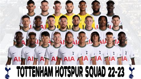 TOTTENHAM HOTSPUR Full Squad 2022/23 Season | Tottenham Hotspur F.C ...