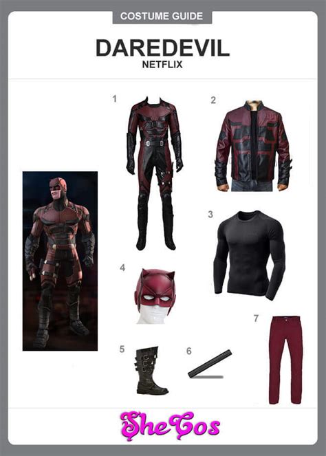 A Perfect Costume Guide To Dress Up As Netflix Daredevil | SheCos Blog