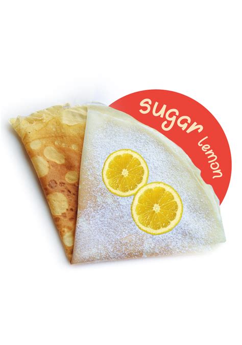 Sugar lemon crepe - The Crepe | Delicious crepe made with love