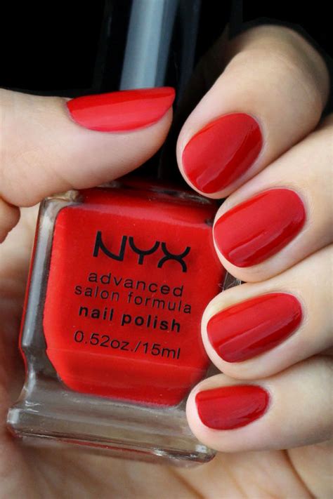 Red Nail Polish - Bright Red Nail Polish - Nail Lacquer - $4.00