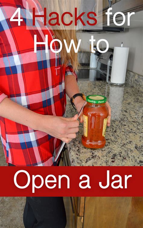 Hacks for how to open a jar - The DIY Lighthouse