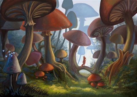 🔥 [40+] Mushroom Forest Wallpapers | WallpaperSafari