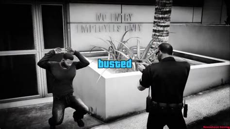 Busted video clip by Grand Theft Auto V