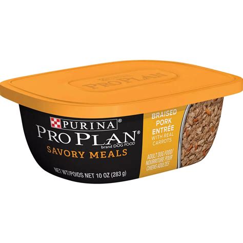 Purina Pro Plan Wet Dog Savory Meals Pork Dog Food | Pet Food & Treats | Household | Shop The ...